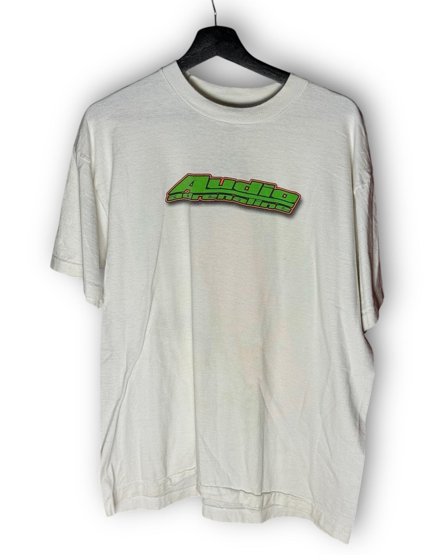Audio Adrenaline Free Ride Vintage T-Shirt XL - Premium Christian Jesus Vintage T-shirts from Fruit of the Loom - Just $125! Shop now at Feu de Dieu