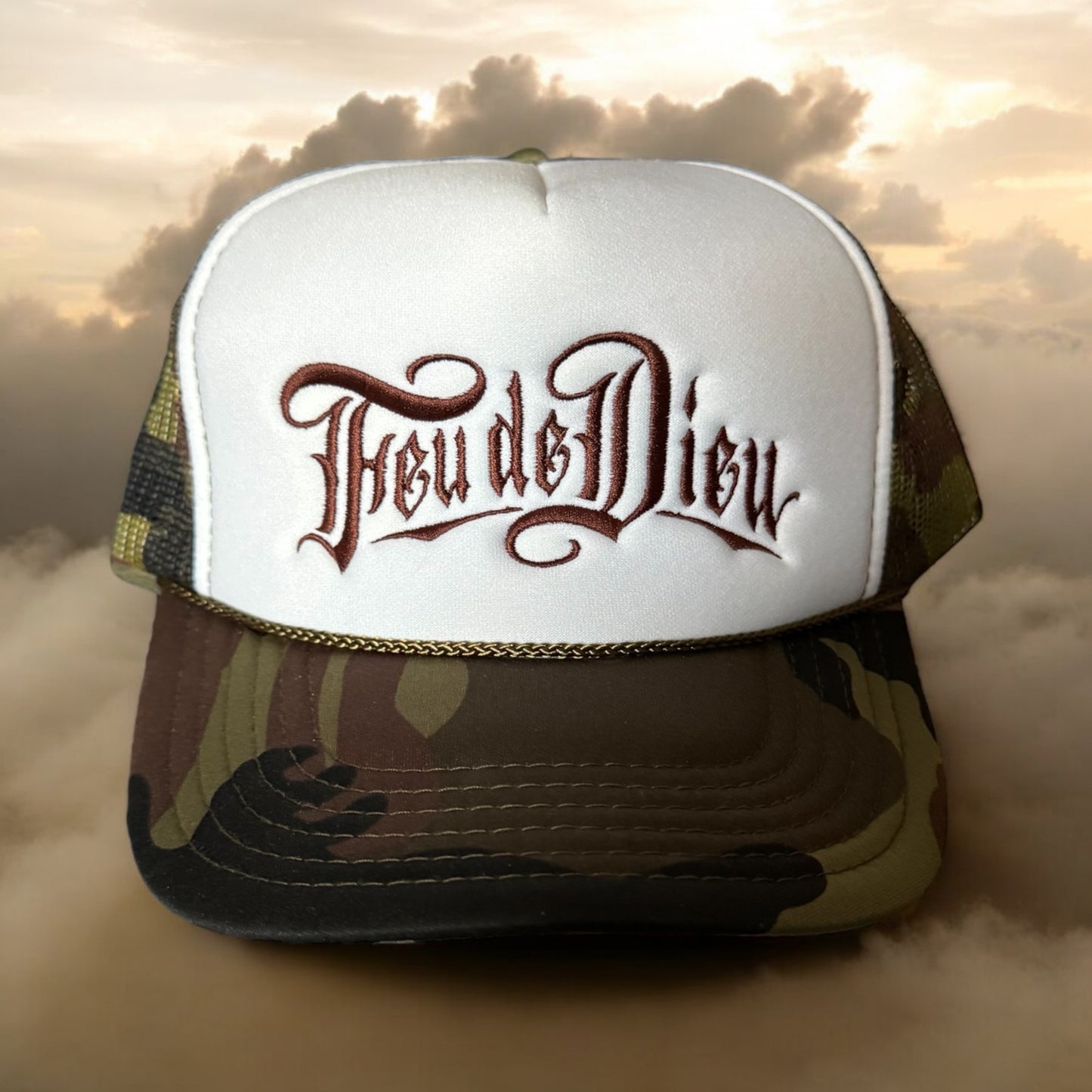 Feu de Dieu Camo Snapback - Premium from Feu de Dieu - Just $34.99! Shop now at Feu de Dieu