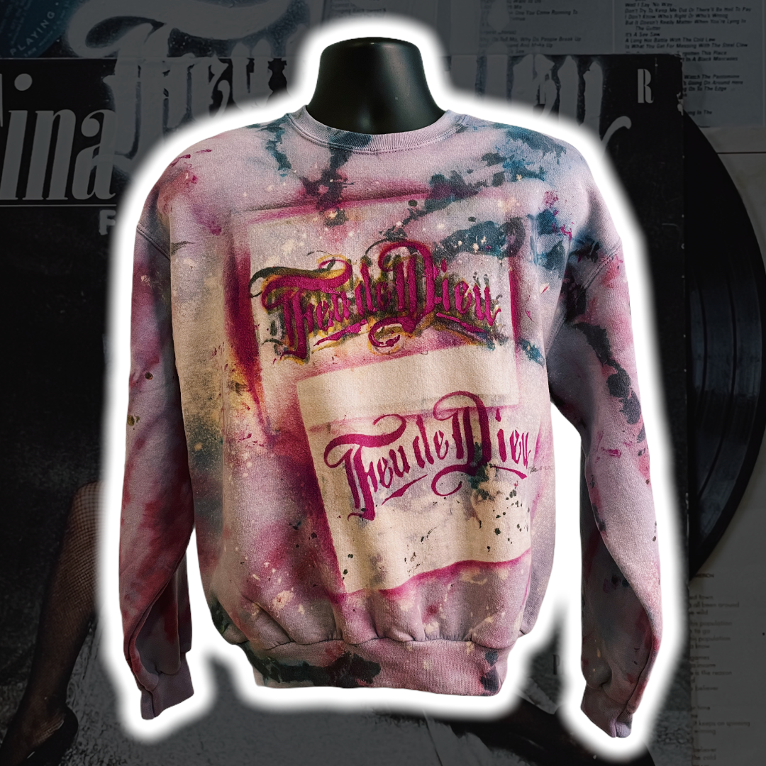 Feu de Dieu 2021 One of a Kind Space Custom #1 - Premium Sweater from Feu de Dieu - Just $120.00! Shop now at Feu de Dieu