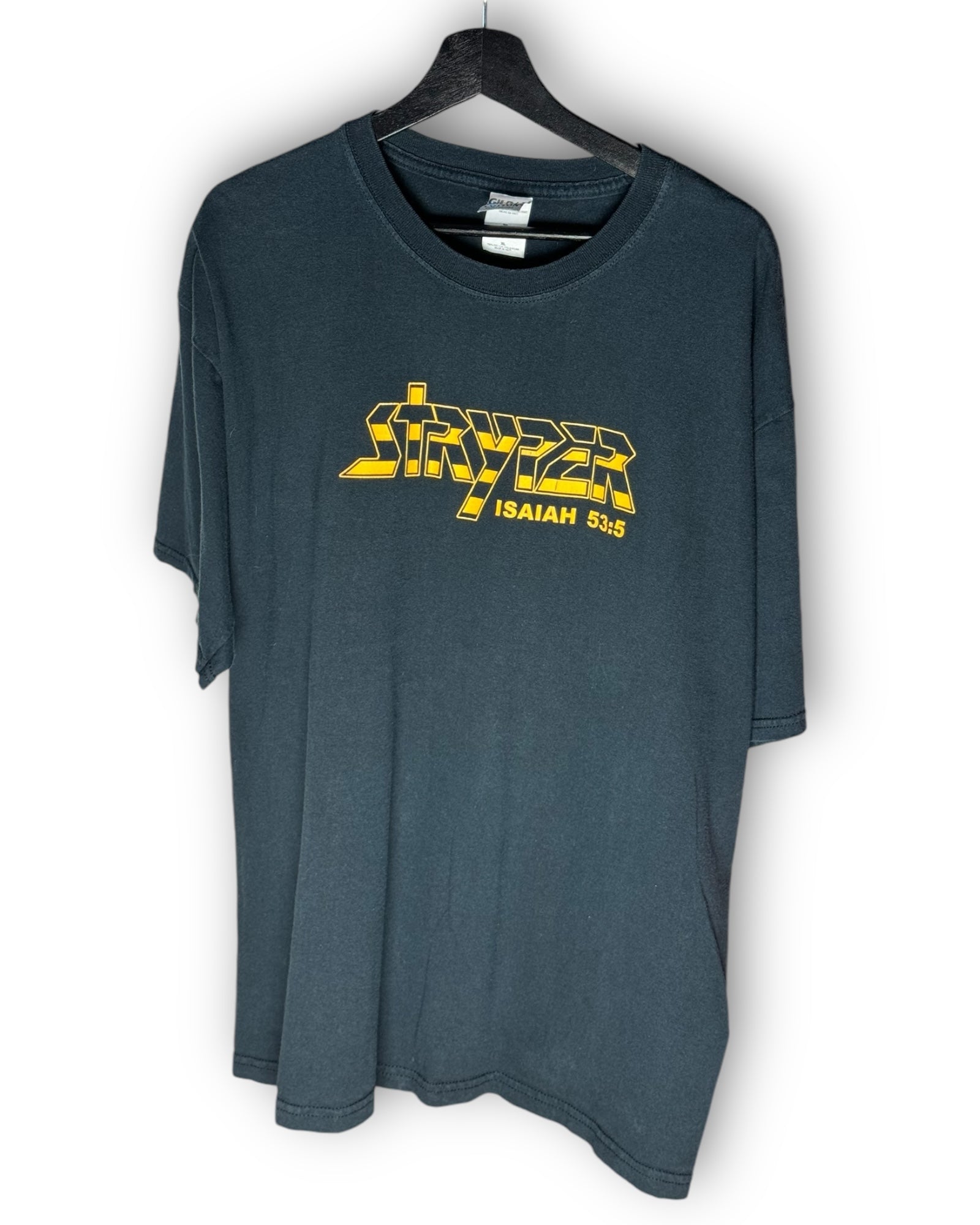 Stryper to Hell With the Devil Vintage T-Shirt XL - Premium Christian Jesus Vintage T-shirts from Fruit of the Loom - Just $150! Shop now at Feu de Dieu