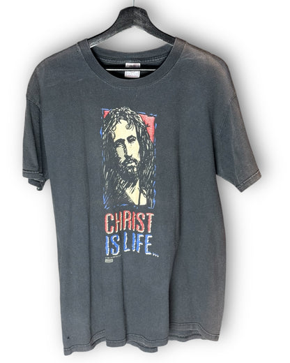 Christ is Life the Rest is Details Vintage T-Shirt L+ - Premium Christian Jesus Vintage T-shirts from Vintage - Just $90! Shop now at Feu de Dieu