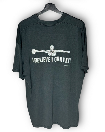 I Believe I Can Fly! Psalms 91:4 Vintage T-Shirt 2XL+ - Premium Christian Jesus Vintage T-shirts from Vintage - Just $120! Shop now at Feu de Dieu