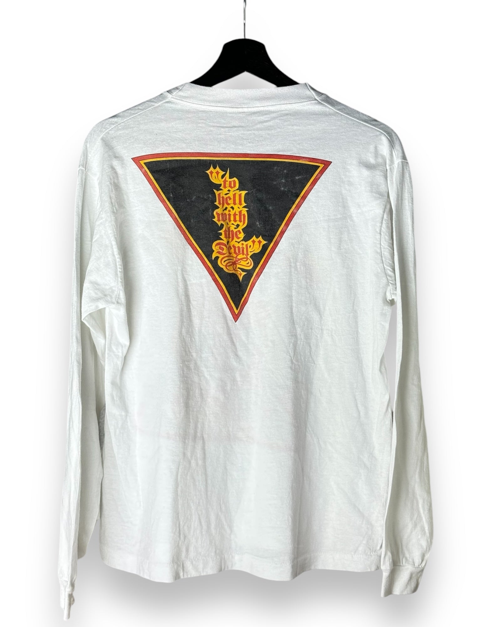 Stryper To Hell With the Devil ‘86 Vintage Longsleeve Shirt L - Premium Christian Jesus Vintage T-shirts from Vintage - Just $320! Shop now at Feu de Dieu