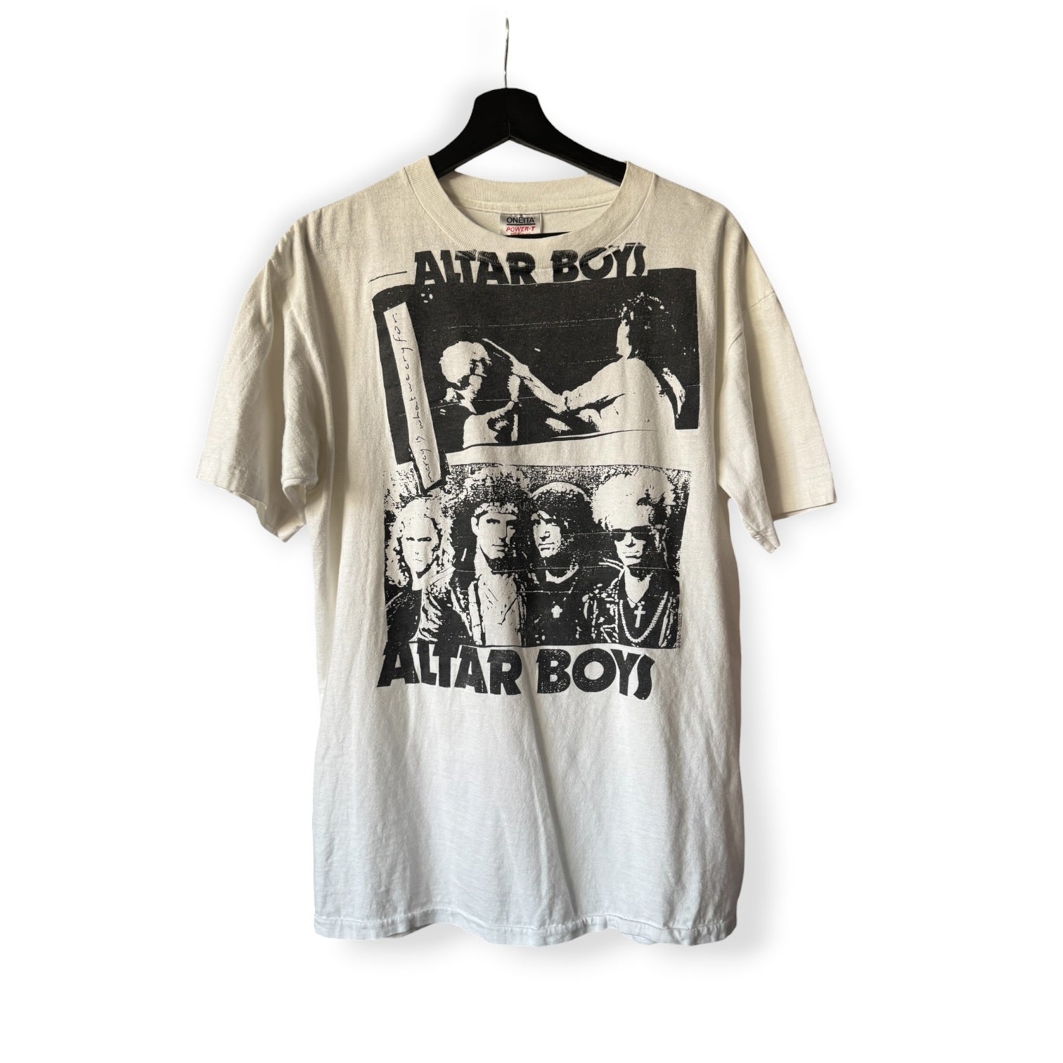 90s Vintage T-Shirt Altar Boys Mercy Tour XL Christian Punk Band