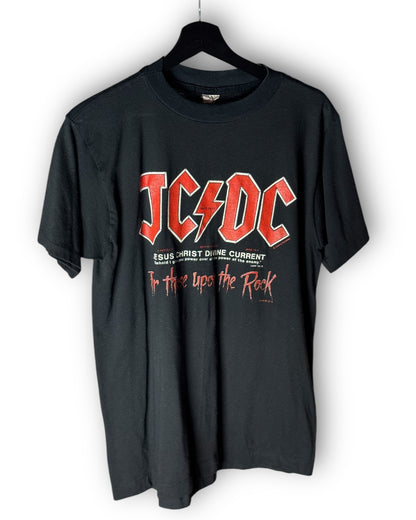 JC DC For Those Upon the Rock Living Epistles Vintage T-Shirt M - Premium Christian Jesus Vintage T-shirts from Alore - Just $150! Shop now at Feu de Dieu