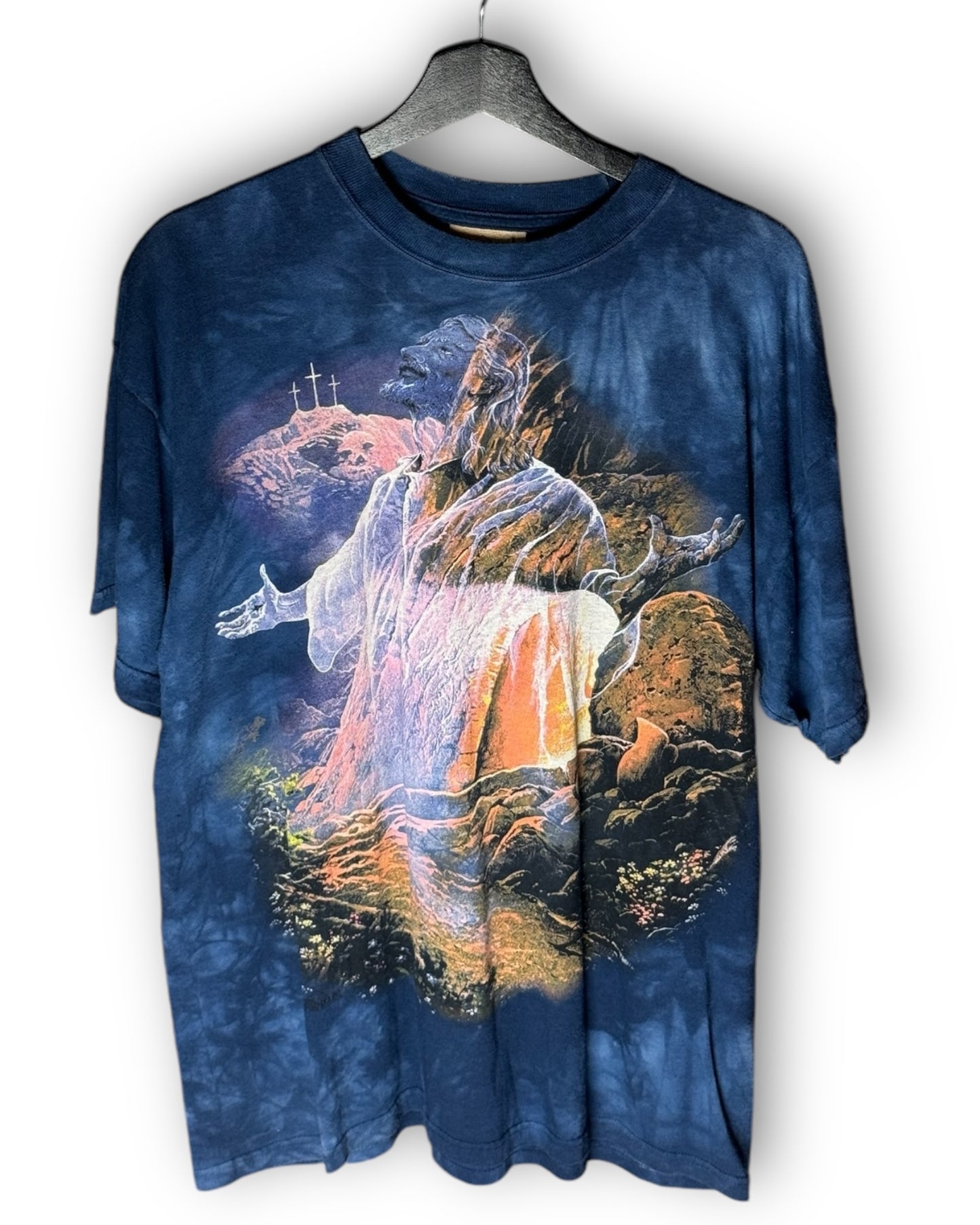 Jesus Empty Tomb Tie Dye Vintage T-Shirt XL - Premium Christian Jesus Vintage T-shirts from Vintage - Just $85! Shop now at Feu de Dieu