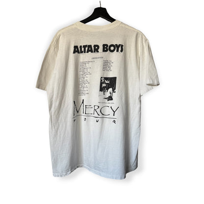 90s Vintage T-Shirt Altar Boys Mercy Tour XL Christian Punk Band - back view
