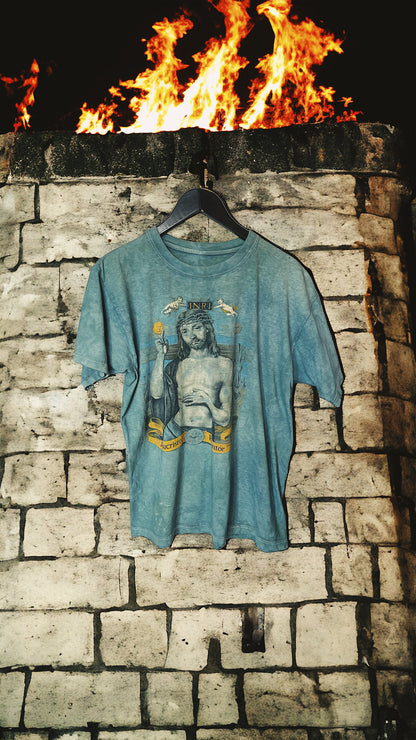 Jesucristo Redentór 00’s Vintage Shirt L/XL - Premium Christian Jesus Vintage T-shirts from TBD - Just $60! Shop now at Feu de Dieu