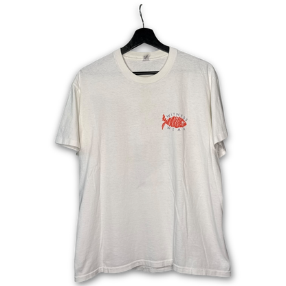 Vintage 1991 Life Can Be Tough As Nails Jesus T-Shirt XL Witness Wear Single Stitch
