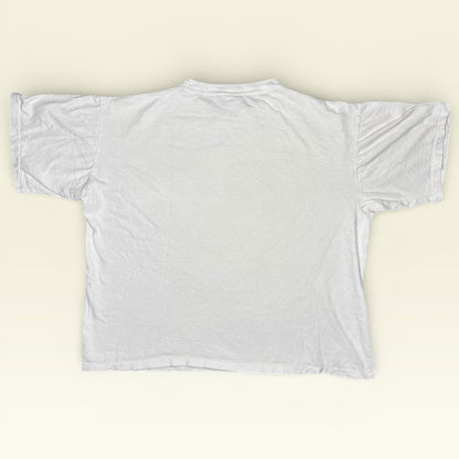 Vintage Black Jesus 90s T-Shirt XXL White Single Stitch Kanye West Inspired Style Rare