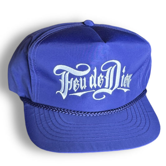 Feu de Dieu Vintage Purple Satin Cap Snapback - Premium Hat from Feu de Dieu - Just $35! Shop now at Feu de Dieu