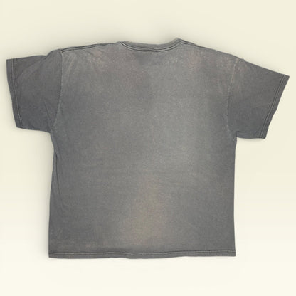 Thrashed Vintage Jesus Is The Rock T-Shirt XXL Distressed Grunge Wings Rock Band