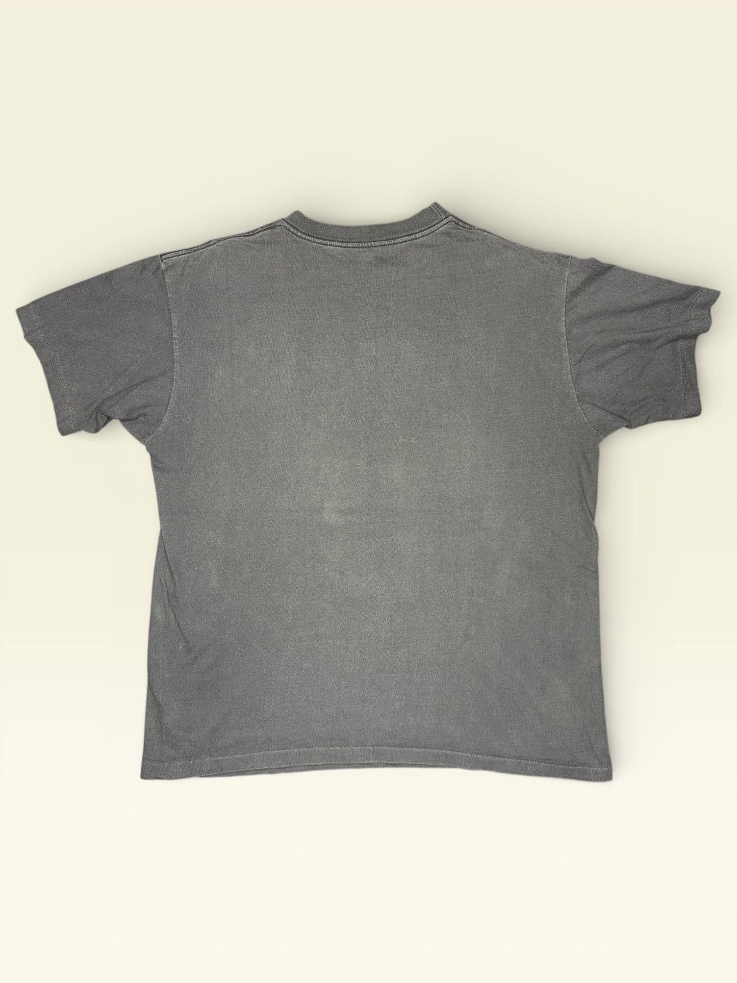 Vintage 1993 Megalife Living Epistles T-Shirt L Megadeth Parody Metal Logo