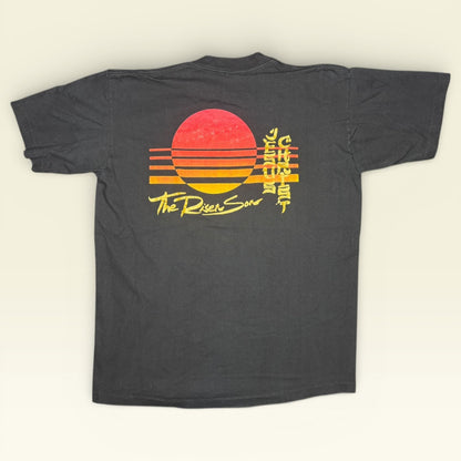 Vintage 90s The Risen Son Jesus Sunset T-Shirt XL Surf Skate Aesthetic