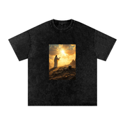 Jesus Conquered Death T-Shirt - Premium  from ODMPOD - Just $34.99! Shop now at Feu de Dieu
