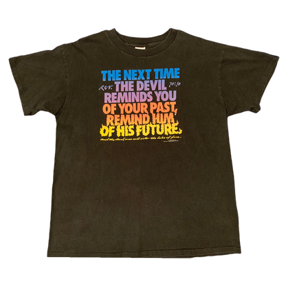 Remind the Devil of His Future Living Epistles Vintage T-Shirt - Premium Christian Jesus Vintage T-shirts from Living Epistles - Just $80.00! Shop now at Feu de Dieu