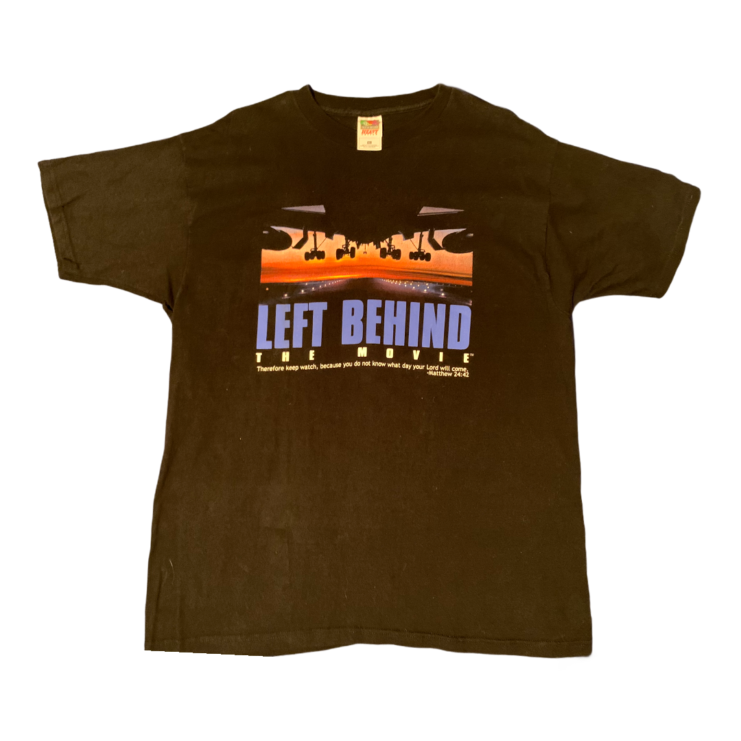Left Behind The Movie Vintage T-shirt - Premium Christian Jesus Vintage T-shirts from Fruit of the Loom - Just $50.00! Shop now at Feu de Dieu