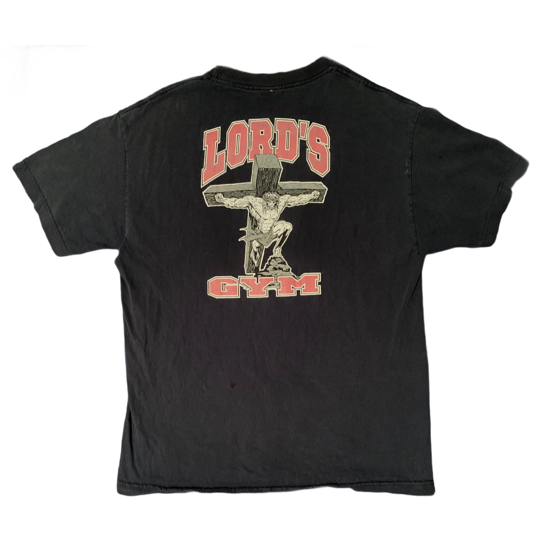 Lord's Gym Fitness - Vintage T-Shirt - Premium Christian Jesus Vintage T-shirts from Lord's Gym Fitness - Just $80.00! Shop now at Feu de Dieu