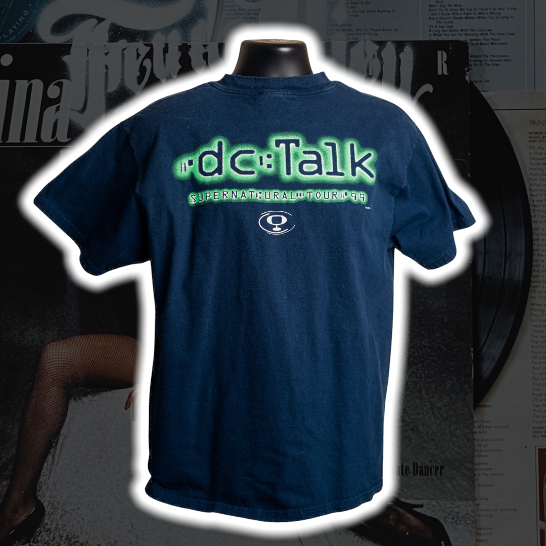 DC Talk Supernatural Matrix 1999 - Premium Christian Jesus Vintage T-shirts from TBD - Just $90.00! Shop now at Feu de Dieu