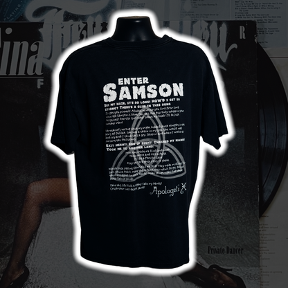 Enter Samson Metallica Vintage T-Shirt - Premium Christian Jesus Vintage T-shirts from TBD - Just $100.00! Shop now at Feu de Dieu