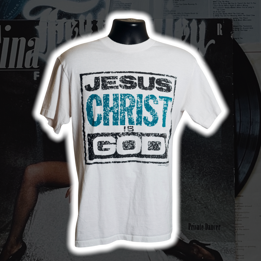 Jesus Christ is God Living Epistles Vintage T-Shirt - Premium Christian Jesus Vintage T-shirts from TBD - Just $80.00! Shop now at Feu de Dieu