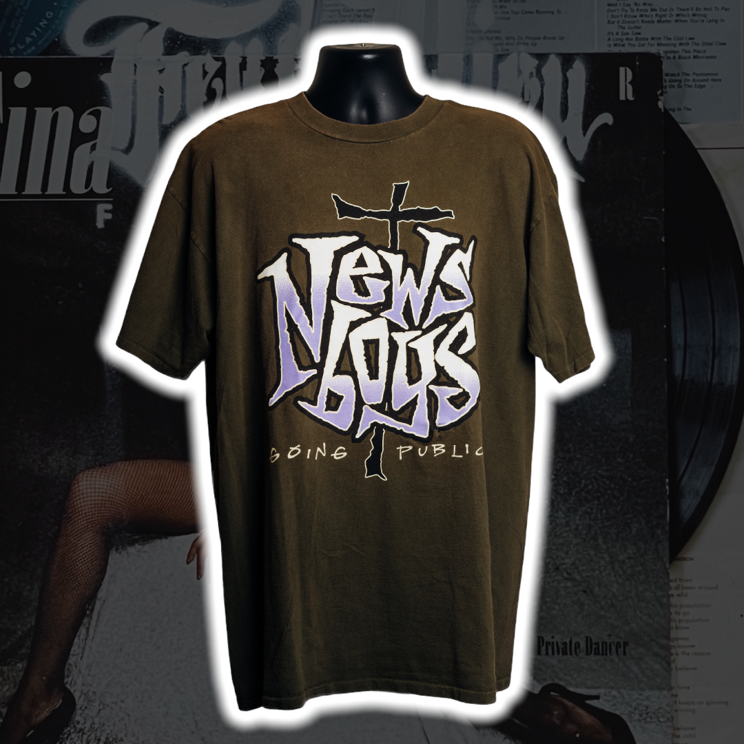 Newsboys Going Public '95 Rare Vintage T-Shirt - Premium Christian Jesus Vintage T-shirts from TBD - Just $120.00! Shop now at Feu de Dieu