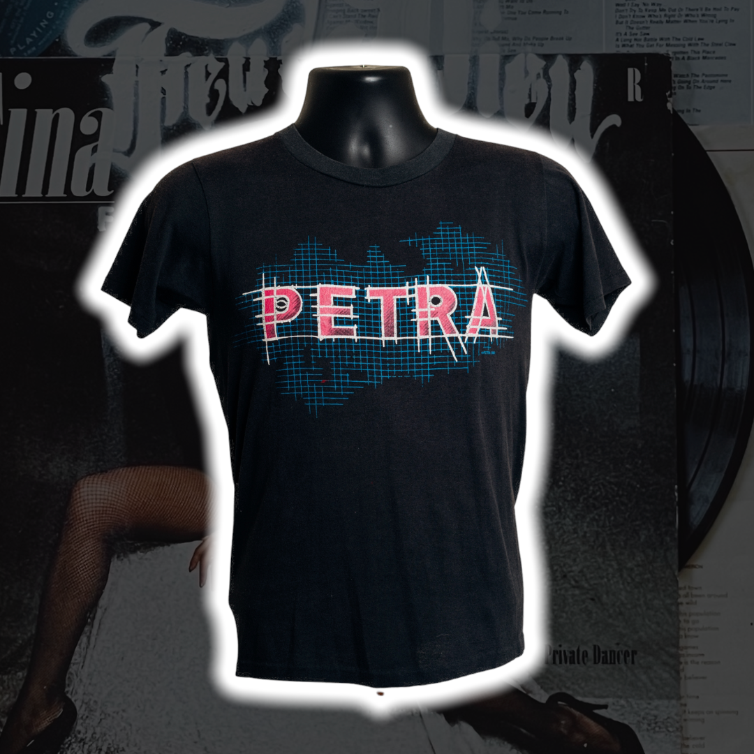 Petra Back to the Street '86 Vintage T-Shirt - Premium Christian Jesus Vintage T-shirts from TBD - Just $80.00! Shop now at Feu de Dieu