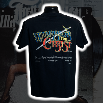 Warriors for Christ 1990 Vintage T-Shirt - Premium Christian Jesus Vintage T-shirts from Living Epistles - Just $90.00! Shop now at Feu de Dieu