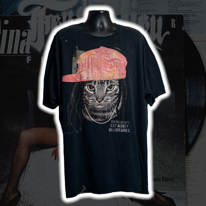 Cat Money Billonaires - Feu de Dieu Inside Out - Premium T-Shirt from Feu de Dieu - Just $60.00! Shop now at Feu de Dieu