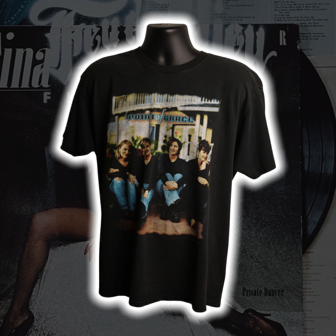 Point of Grace Tour '99 Vintage T-Shirt - Premium Christian Jesus Vintage T-shirts from TBD - Just $75.00! Shop now at Feu de Dieu