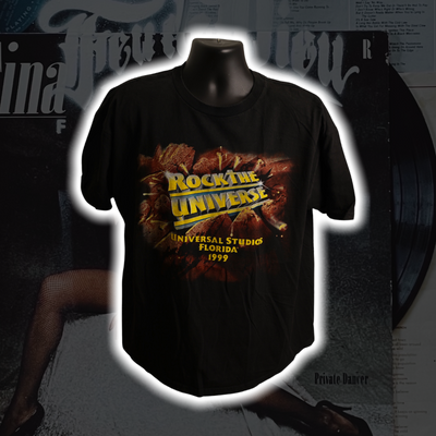 Rock the Universe Universal Studios '99 Vintage T-Shirt XL - Premium Christian Jesus Vintage T-shirts from TBD - Just $50.00! Shop now at Feu de Dieu