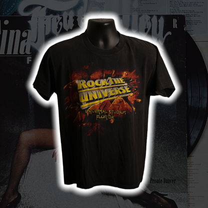 Rock the Universe Universal Studios '98 Vintage T-Shirt M - Premium Christian Jesus Vintage T-shirts from TBD - Just $40.00! Shop now at Feu de Dieu