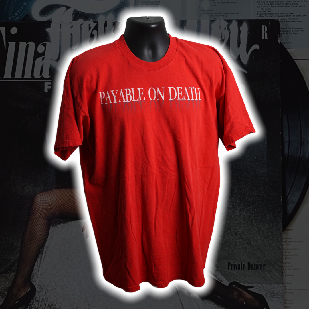 P.O.D. Payable on Death Vintage T-Shirt - Premium Christian Jesus Vintage T-shirts from TBD - Just $80.00! Shop now at Feu de Dieu