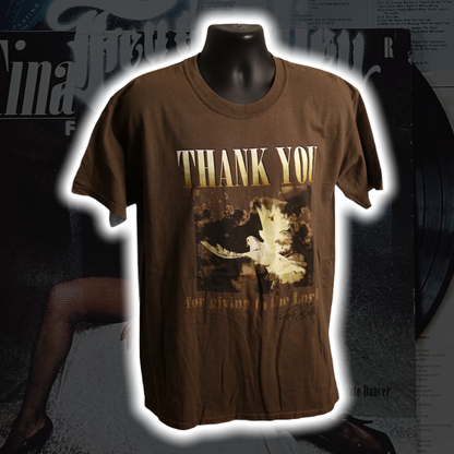 Ray Boltz Thank You for Giving to the Lord 90's Vintage T-Shirt L - Premium Christian Jesus Vintage T-shirts from TBD - Just $40.00! Shop now at Feu de Dieu