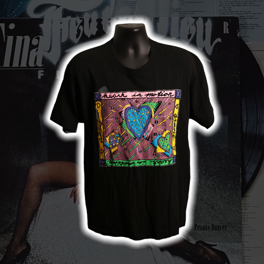 Amy Grant Heart in Motion '91 Vintage T-Shirt L/XL - Premium Christian Jesus Vintage T-shirts from TBD - Just $80.00! Shop now at Feu de Dieu