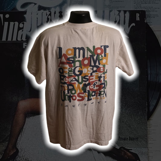 Newsboys No Shame '94 Vintage T-Shirt XL - Premium Christian Jesus Vintage T-shirts from TBD - Just $50.00! Shop now at Feu de Dieu