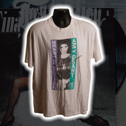 Amy Grant Heart in Motion '91 Vintage Shirt - Premium Christian Jesus Vintage T-shirts from TBD - Just $80.00! Shop now at Feu de Dieu