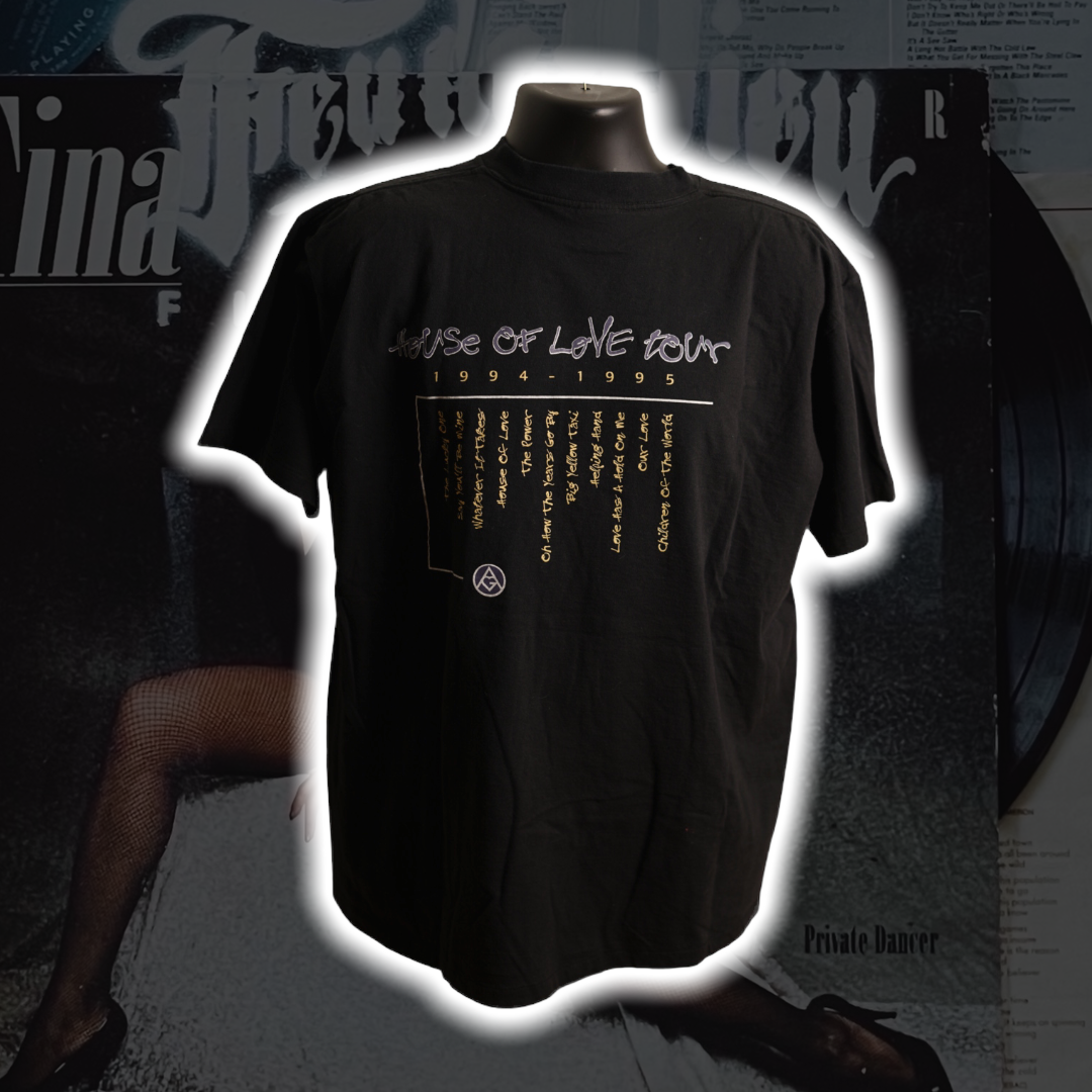 Amy Grant House of Love Tour '95 Vintage T-Shirt XL - Premium Christian Jesus Vintage T-shirts from TBD - Just $80.00! Shop now at Feu de Dieu