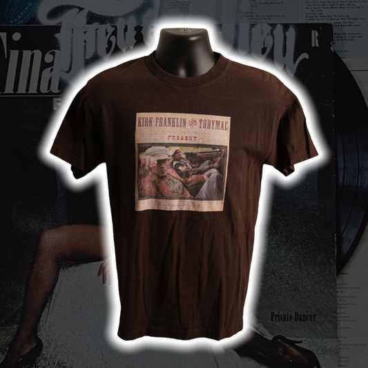 Kirk Franklin & Toby Mac Tour '03 Vintage T-Shirt - Premium Christian Jesus Vintage T-shirts from TBD - Just $40.00! Shop now at Feu de Dieu
