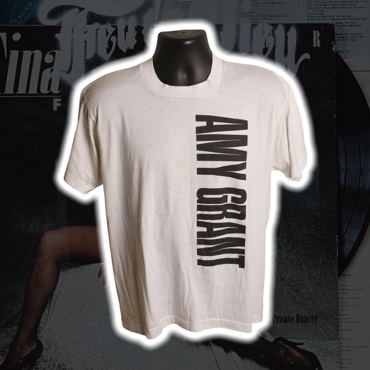 Amy Grant Unguarded Tour '85 Vintage Shirt M - Premium Christian Jesus Vintage T-shirts from TBD - Just $60.00! Shop now at Feu de Dieu