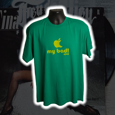 My Bad - Eve 00's Vintage Shirt XL - Premium Christian Jesus Vintage T-shirts from TBD - Just $20.00! Shop now at Feu de Dieu