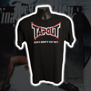 Jesus Didn't Tap Out 00's Vintage Shirt M - Premium Christian Jesus Vintage T-shirts from TBD - Just $20.00! Shop now at Feu de Dieu