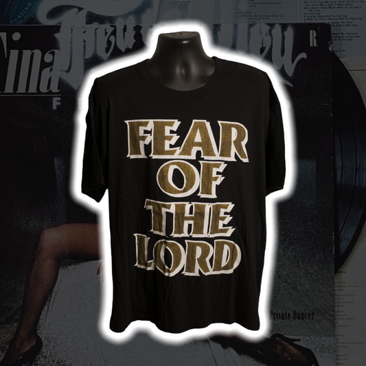 Fear of the Lord Vintage Shirt XL - Premium Christian Jesus Vintage T-shirts from TBD - Just $90.00! Shop now at Feu de Dieu