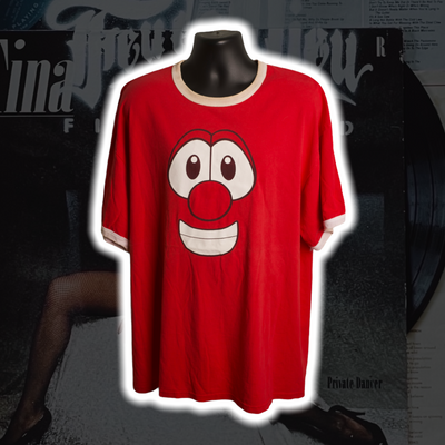 Bob the Tomato VeggieTales 90's Vintage Shirt XXL - Premium Christian Jesus Vintage T-shirts from TBD - Just $60.00! Shop now at Feu de Dieu