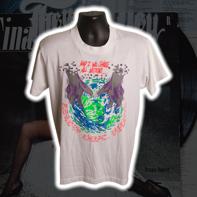 I will Shake all Nations Lakewood Church '91 Vintage Shirt M - Premium Christian Jesus Vintage T-shirts from TBD - Just $80.00! Shop now at Feu de Dieu