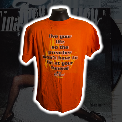 No Regrets '01 Vintage Shirt M - Premium Christian Jesus Vintage T-shirts from TBD - Just $20.00! Shop now at Feu de Dieu