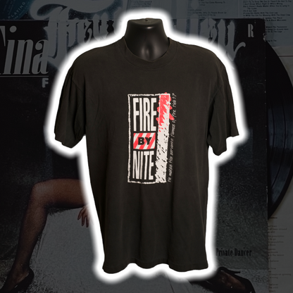 Fire by Night 90's Vintage Shirt XL - Premium Christian Jesus Vintage T-shirts from TBD - Just $60.00! Shop now at Feu de Dieu