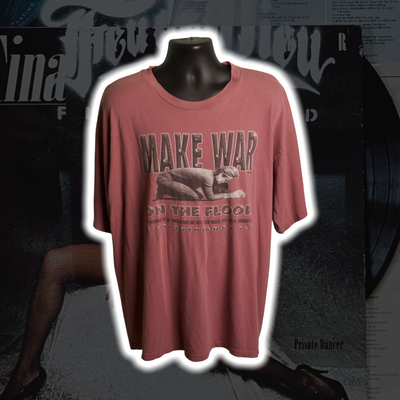 Make War on the Floor 90's Vintage Shirt XXL - Premium Christian Jesus Vintage T-shirts from TBD - Just $50.00! Shop now at Feu de Dieu