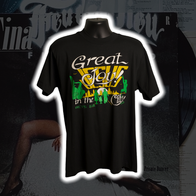 JESUS Great Joy in the City '91 Vintage Shirt L/XL - Premium Christian Jesus Vintage T-shirts from TBD - Just $40.00! Shop now at Feu de Dieu