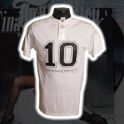 10 Commandments '98 Vintage T-Shirt S - Premium Christian Jesus Vintage T-shirts from TBD - Just $15! Shop now at Feu de Dieu